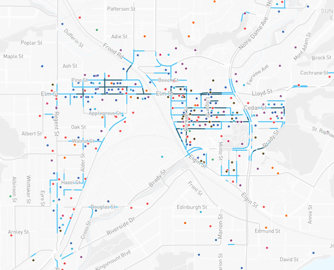 Main Street Map